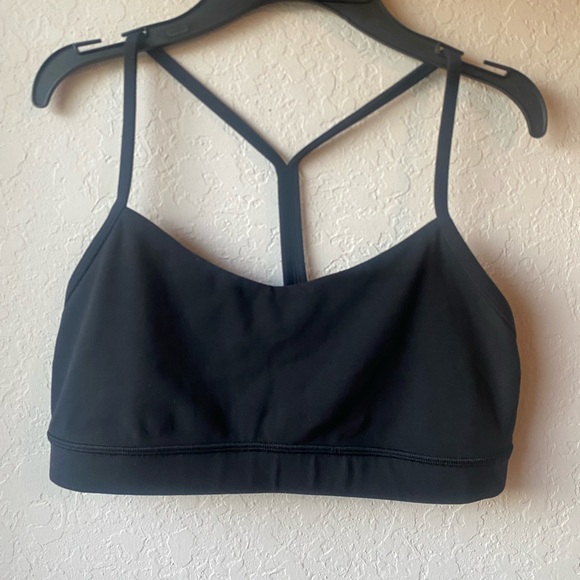 Lululemon Flow Y Bra *Nulu in Black ~ Size 8 - Picture 3 of 6
